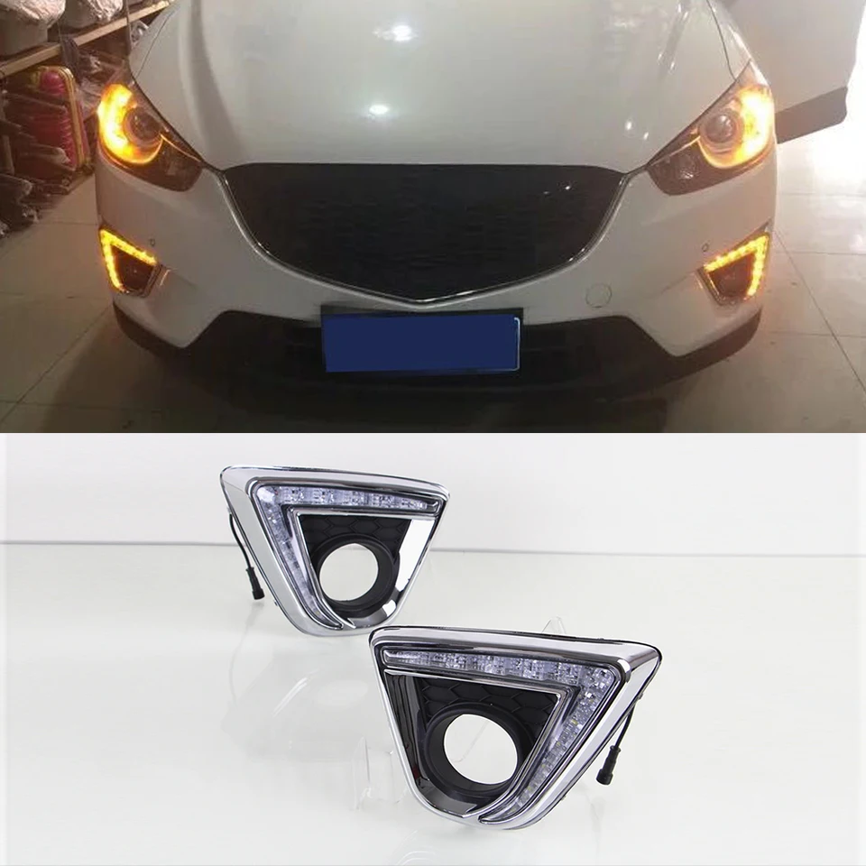 マツダCX-5,cx5,2012,2013,2014用のフォグライト付きキセノンヘッド