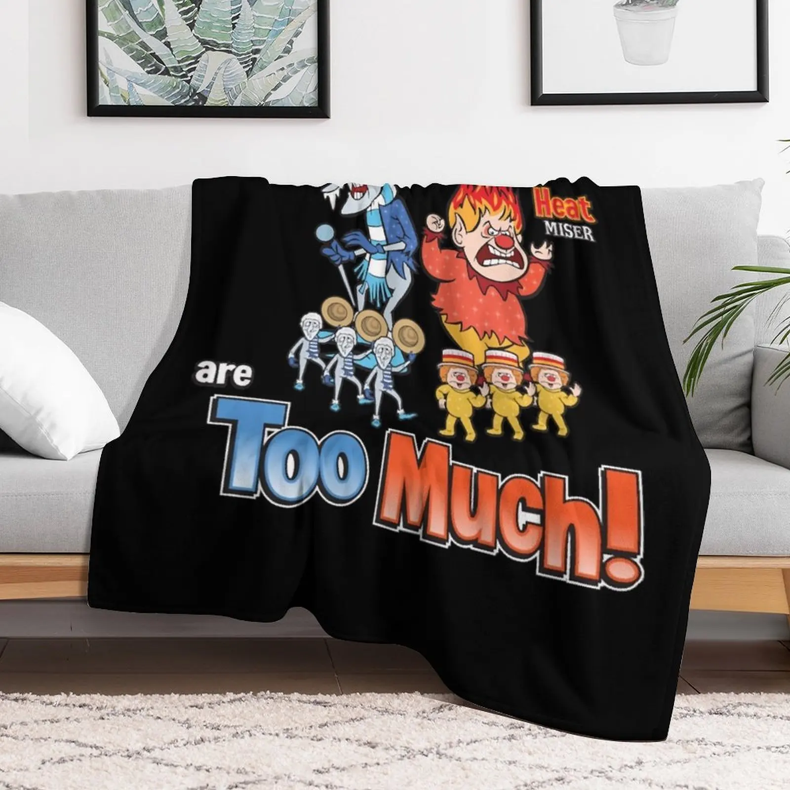 Miser Brothers - Too Much! Classic Throw Blanket