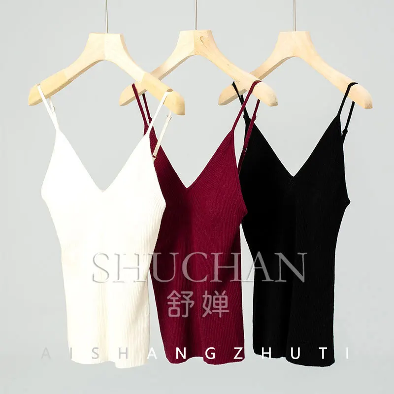 سترة صوفية متعددة الاستخدامات برقبة على شكل حرف V للسيدات لشتاء 2025 مع سترة محبوكة شمعية ناعمة باللون الأحمر الأنجورا #4