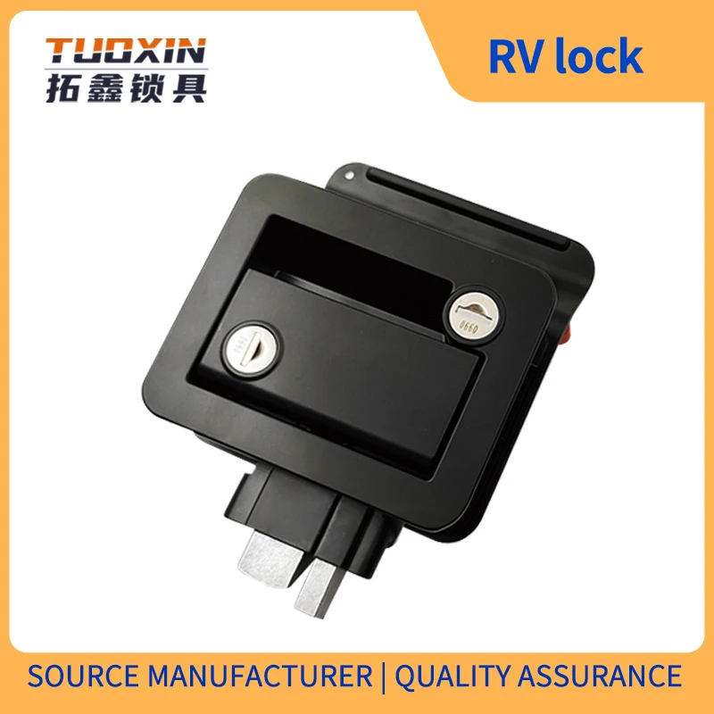 Anti-Theft Key Unlock RV Motorhome Door Lock Zinc Alloy Recreational Vehicle Touring Car Lock Rv Door Lock