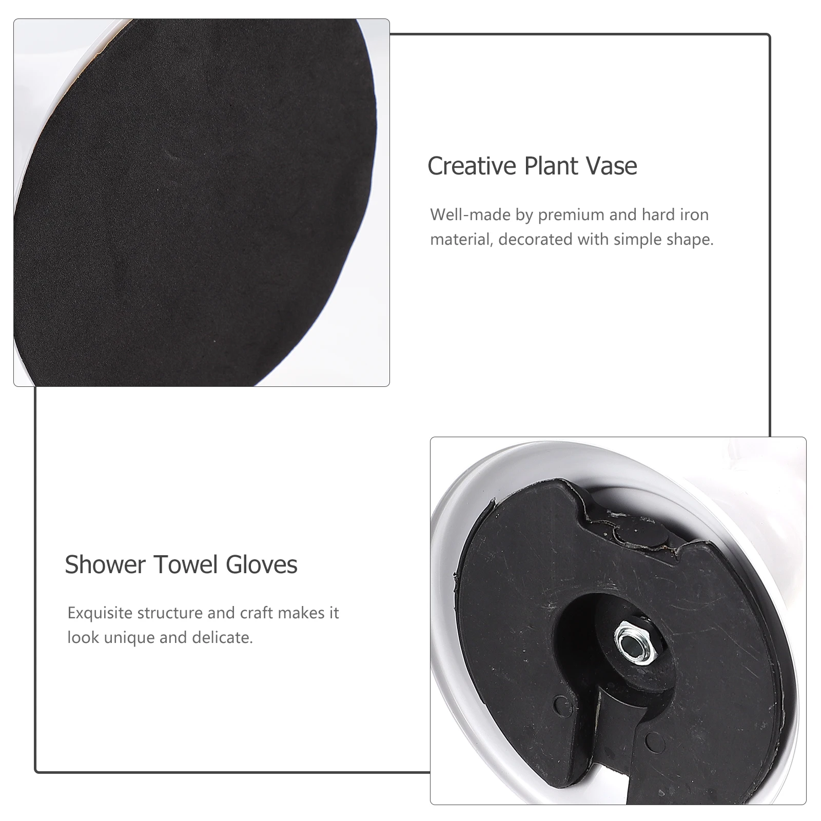 

Wedding Flower Vase Holder Iron Decorative Flower Pot Tabletop Ornament Home Party Bridal Shower Centerpieces