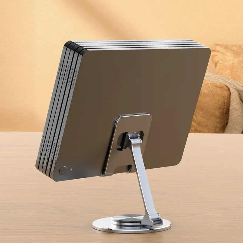 360° Rotate Metal Desk Mobile Phone Holder Stand For iPhone Xiaomi iPad Adjustable Desktop Tablet Table Cell Phone Stand