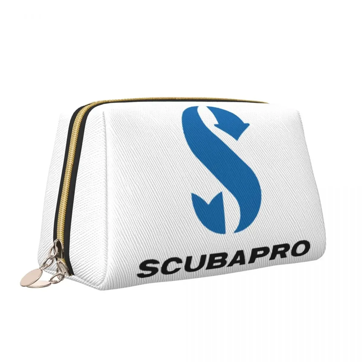 Travel Scubapros Diving Logo Toiletry Bag Portable Makeup Cosmetic Organizer for Women Beauty Storage Dopp Kit Box