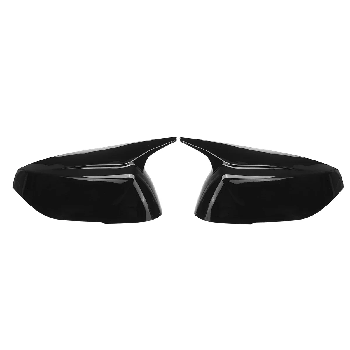 New M Style 2x Car Side Mirror Cover Cap Direct Add On Car Rearview Mirror Shell Case For Infiniti Q50 Q60 QX30 Q70 2014-2021