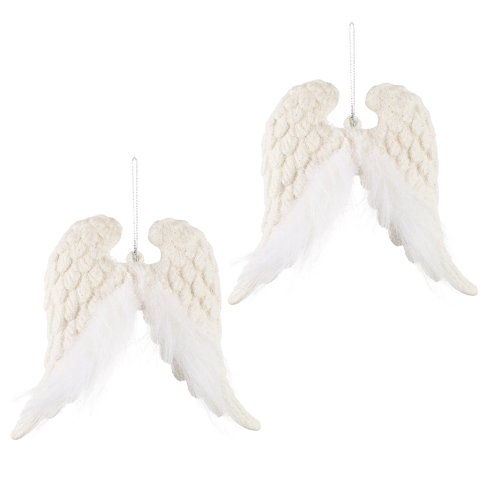 

2Pcs Christmas Tree Ornaments Creative Xmas Hanging Pendants Holiday Home Decoration Winter Party Adornment Environmentally