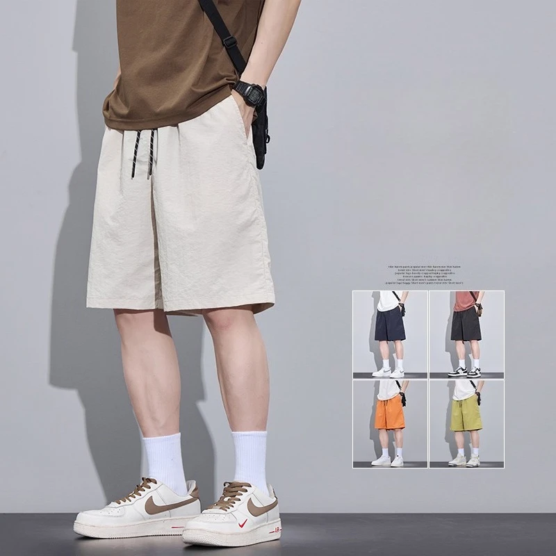 

Новые летние мужские шорты 2025 года: быстросохнущие, легкие, дышащие, охлаждающие, для активного отдыха, туризма и рыбалки, размеры M-5XL