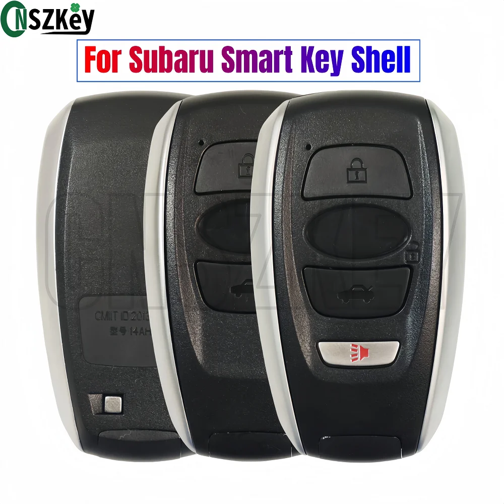 CNSZKEY HYQ14AHC Smart Remote Control Key Shell For Subaru Legacy Outback XV Crosstrek Ascent Forester BRZ Impreza With LOGO