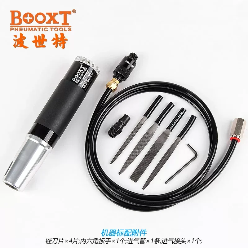 Taiwan Booxt Pneumatic Automation Robot Reciprocating Pneumatic File Machine Round Type Imported Bx-Af10C