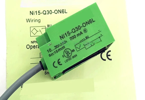 

Inductive small square proximity sensor NI15-Q30-OD6L ON6L OP6L waterproof sensor 30V