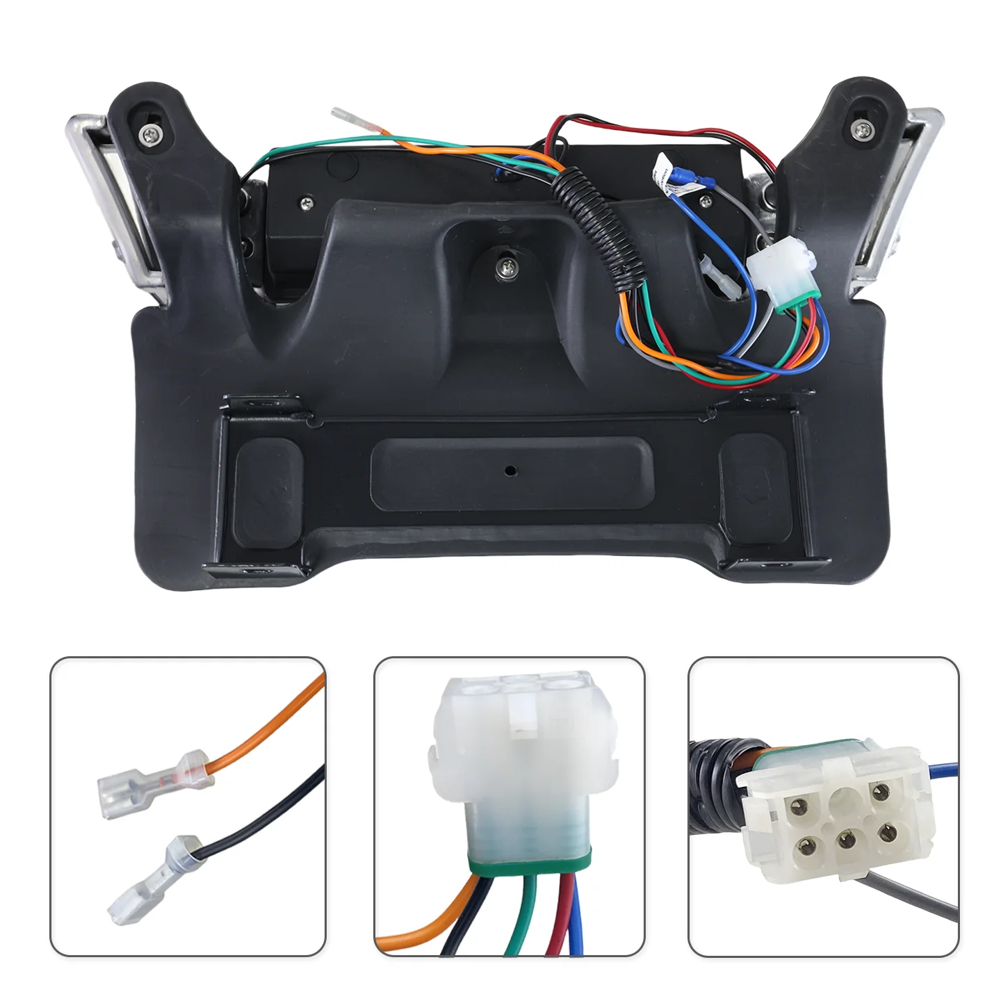 Golf Cart Parts ClubCar Precedent LED Headlight Assembly with 48V/12V Conversion Wire For Buggy Car Shuttle Car