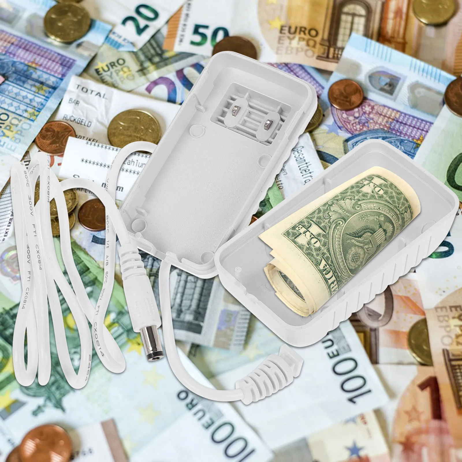 شحن المكونات صندوق تخزين مقصورة مخفية واقعية وهمية للمجوهرات النقدية USB سر آمن مخفي الحاويات #5