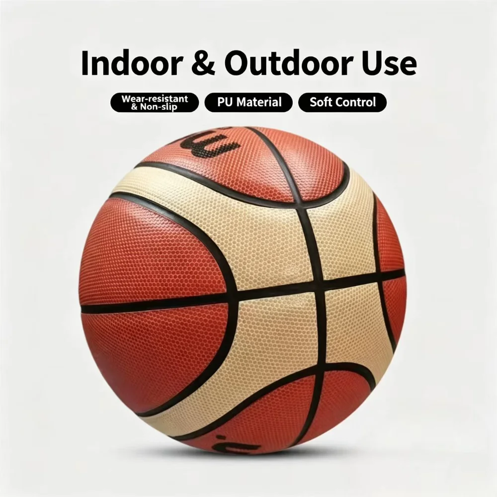 Morten  BaNew Tiffany Green GG6X-6 Sketball Professional Competition Ball Moisture-absorbing Soft Leather Wear-resistant view 6