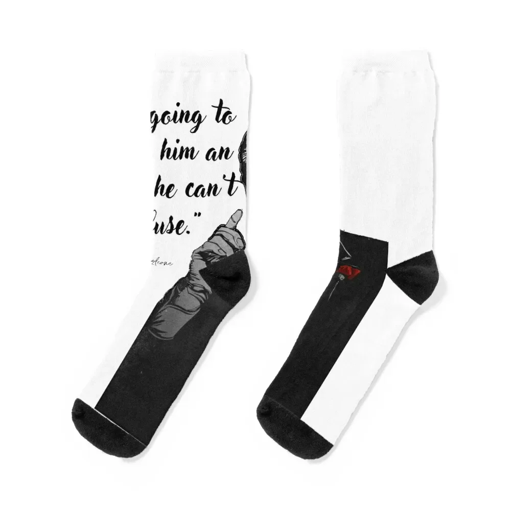 

The Godfather Vito Corleone Socks anti slip football Antiskid soccer Non-slip Socks Men's Women's