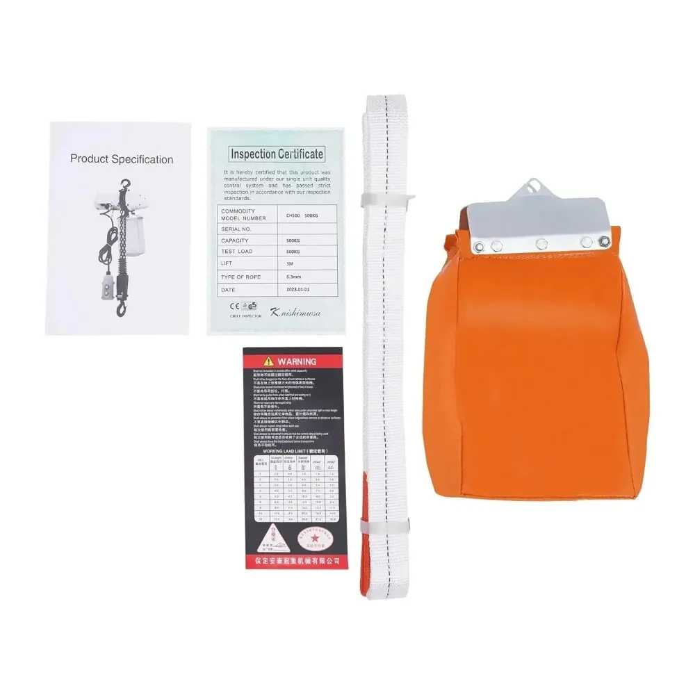 Electric Chain Hoist 2200lbs Capacity,110V Dual Chain Lifting Hoist w/13ft Lift Height&10ft Wired Control, Overhead Crane Garage