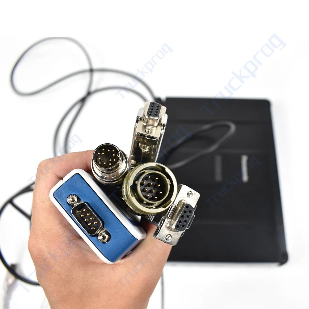 for MTU ixxat USB-to-CAN IXXAT canAnalyser3 Mini ECU MEDC ADEC Diasys Diesel Engine Diagnosis Scanner Tool CF C2 Laptop
