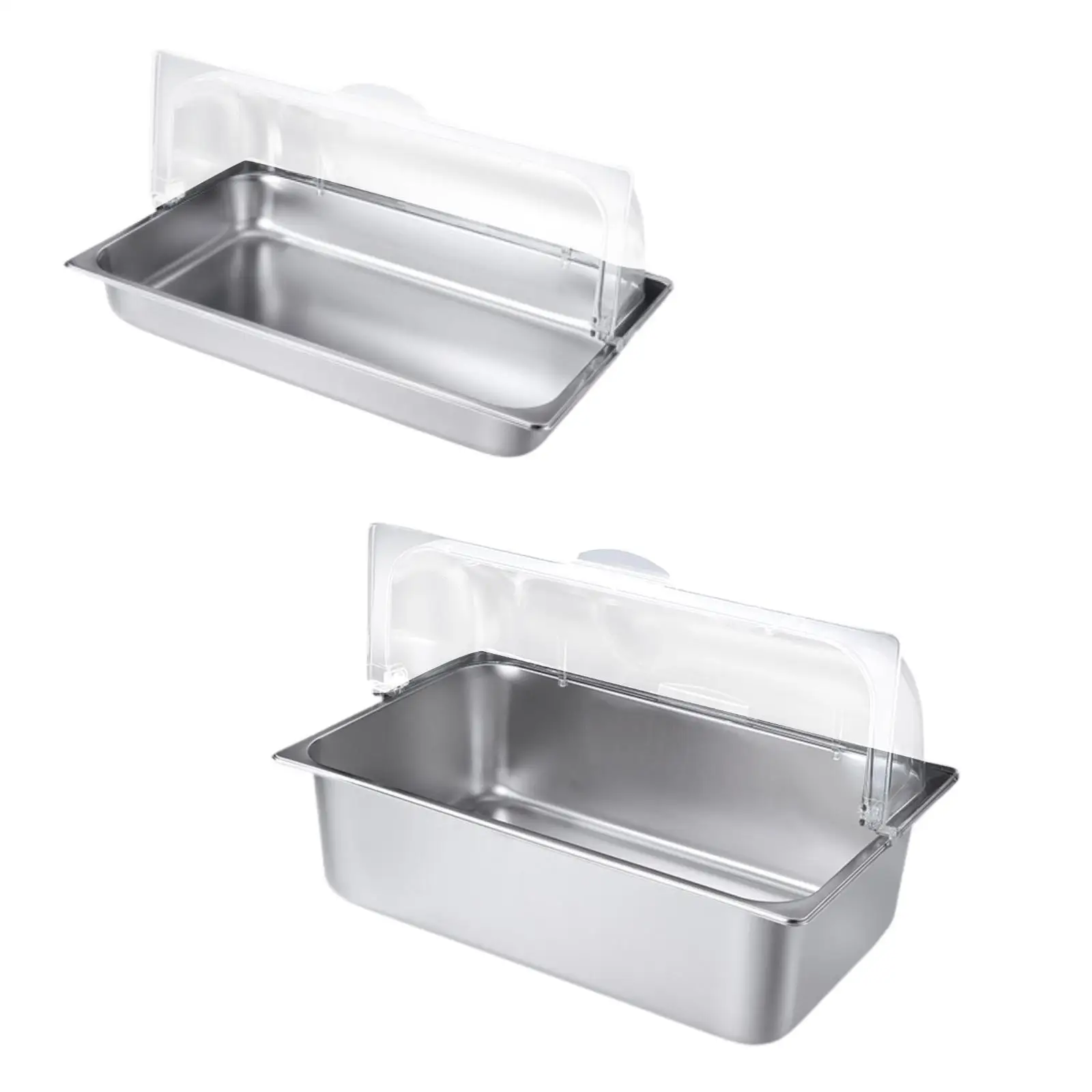 Ice Food Serving Tray Solid Portable Food Warmers for Fruit Dinners Banquet