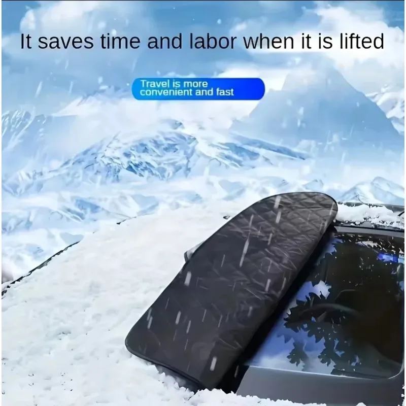 سميكة سيارة الآن ظلة غطاء الزجاج الأمامي مع 5/9 مغناطيس الأشعة فوق البنفسجية حماية مكافحة على الجليد ضوء الشمس ل هافال دارجو 2 PHEV #3