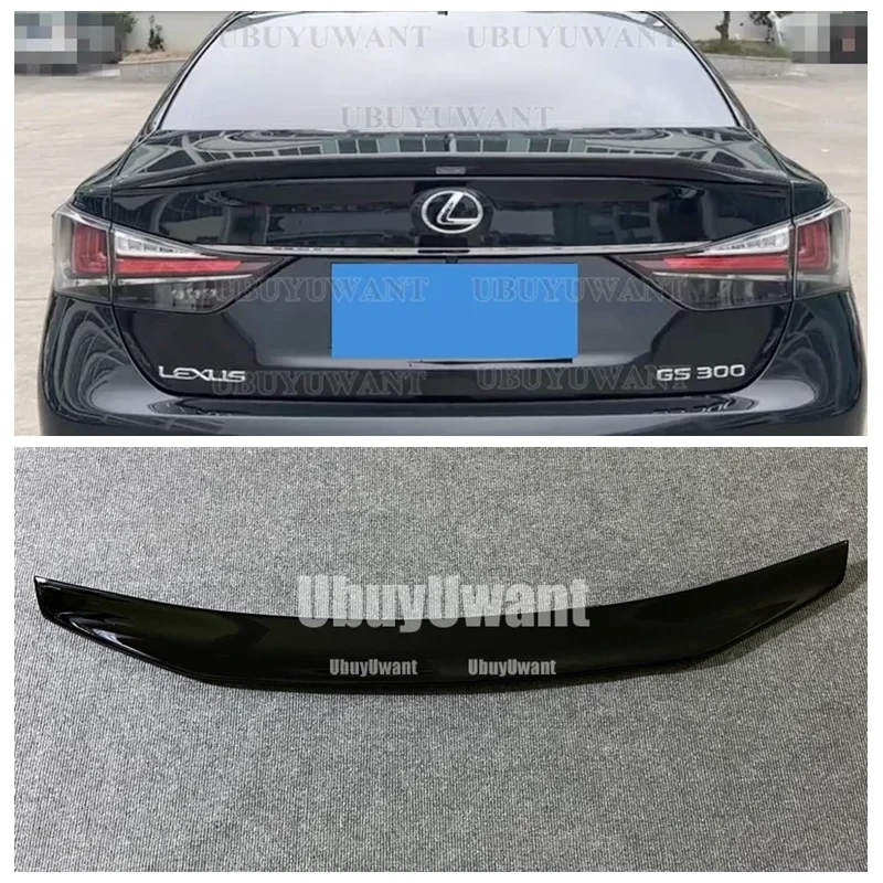 For LEXUS GS GS350 GS300 GS450 High Quality REAL CARBON FIBER Car Rear Tail Wing Lip Spoiler 2013 2014 2015 2016