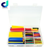 328PCS Polyolefin Insulation Heat Shrink Tubing Tube Sleeve Wrap Wire Assortment Shrinkable Tube Wrap Wire Cable Sleeves Set Hot