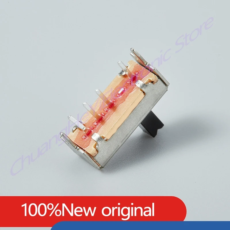 10 قطعة SS13D07G4 3 موقف SPDT 1P3T 6 دبوس PCB لوحة صغيرة الشريحة العمودي التبديل SS13D07VG4 #3