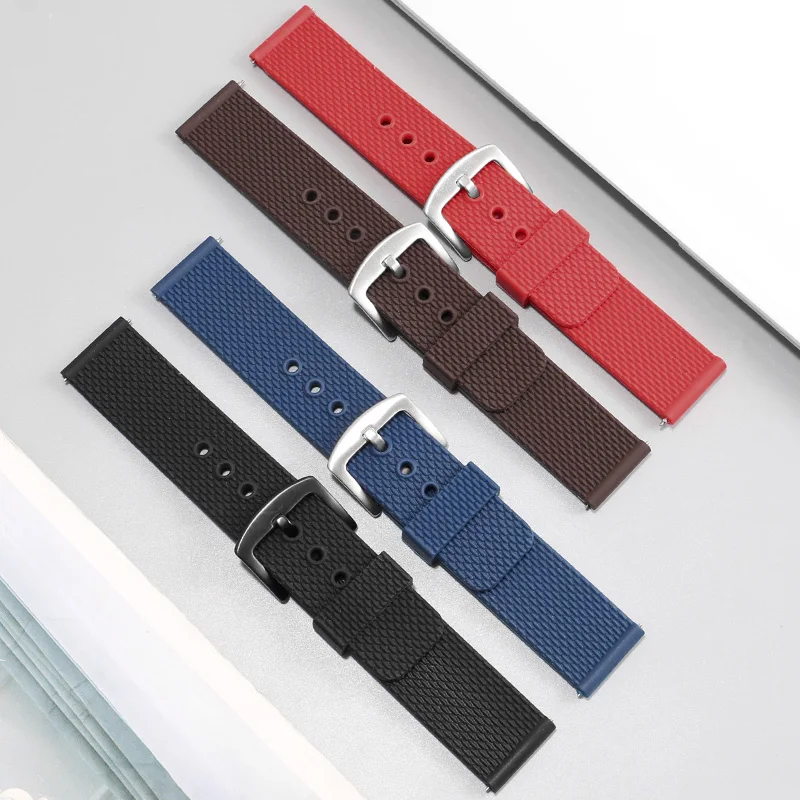 Silicone Replacement Watch Band Substitute For Watch3/GT3/2Pro/New Buds/Honor Magic 2 Series Waterproof Rubber Strap 20/22mm