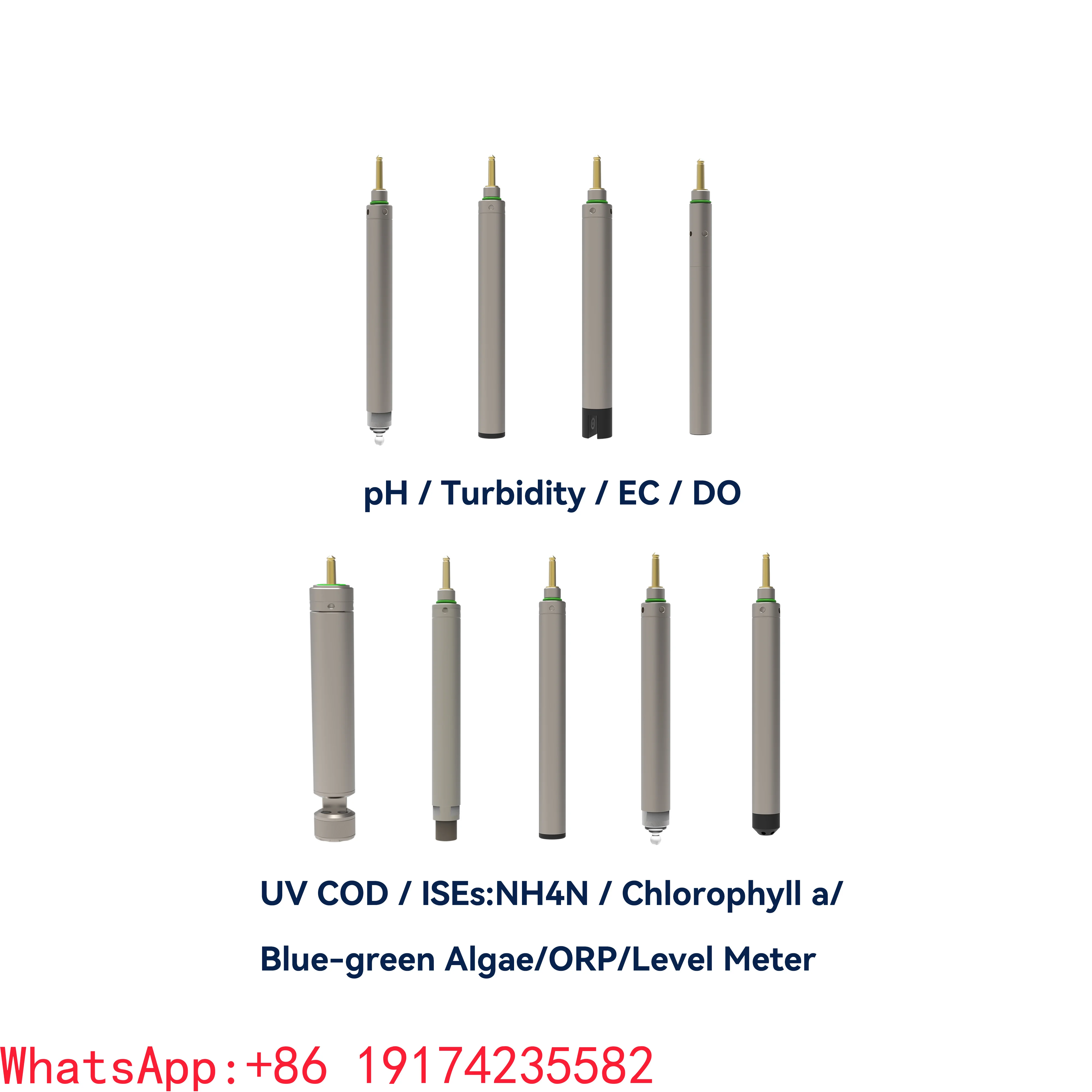 Water Quality Online Analyzer For PH Ammonia Nitrogen Turbidity  Multiparameter Meter RS485 PH EC DO ORP COD Wastewater