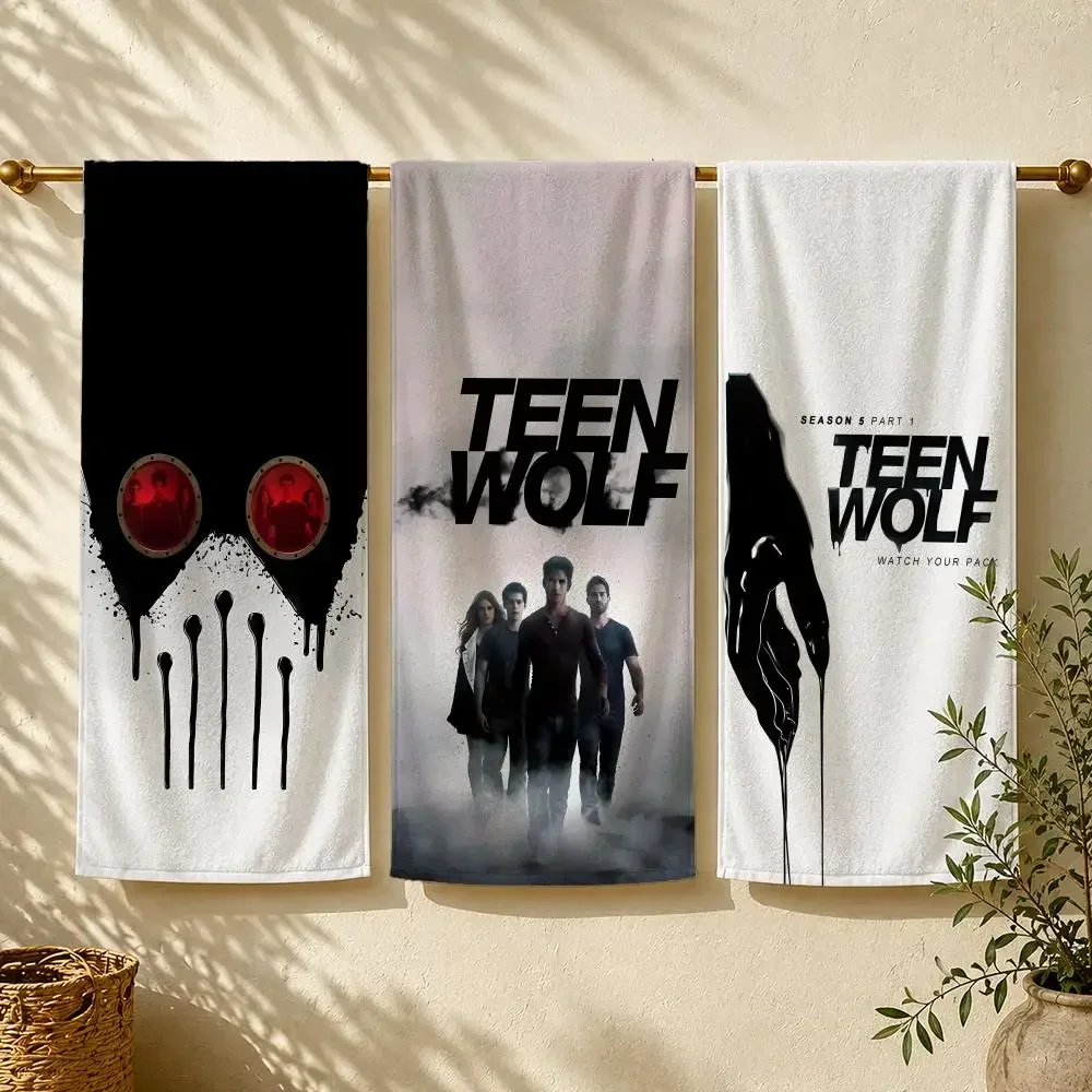 TV Series T-Teen Wolf Towel Towel beach towel, quick drying absorbent bath towel for Swim,Gym,Camping,Outdoor hot