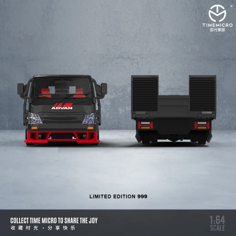 TimeMicro 1:64 Scale H300 Flatbed Transport Trailer Alloy