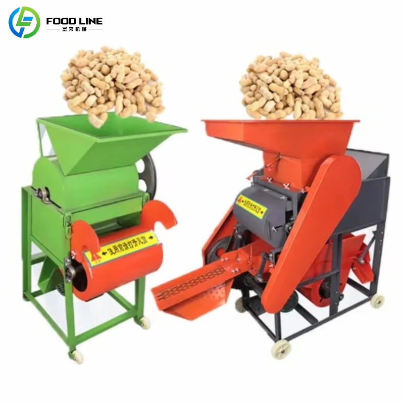

Customized High Efficiency Electric Peanut Shelling Machine Automatic Groundnut Sheller with For Farm and Food Processing