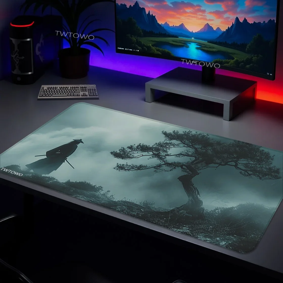 لوحة الماوس ألعاب الساموراي اليابانية XL منزل جديد كبير ماوس XXL حصير مكتبي لوحة المفاتيح الميكانيكية السجاد لينة عدم الانزلاق الفئران الوسادة #4