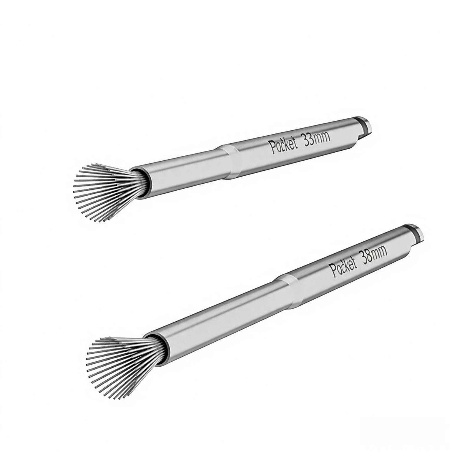 Dental Debridement Peri-Implantitis Implant Surface Threads Titanium Brush for Implant Restoration Maintenance Autoclavable
