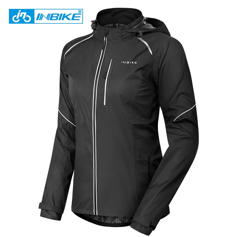 

INBIKE ветрозащитный жилет для верховой езды, женский весенне-осенне-зимний светоотражающий дорожный горный скоростной ветровка для сухой езды, одежда для велосипеда