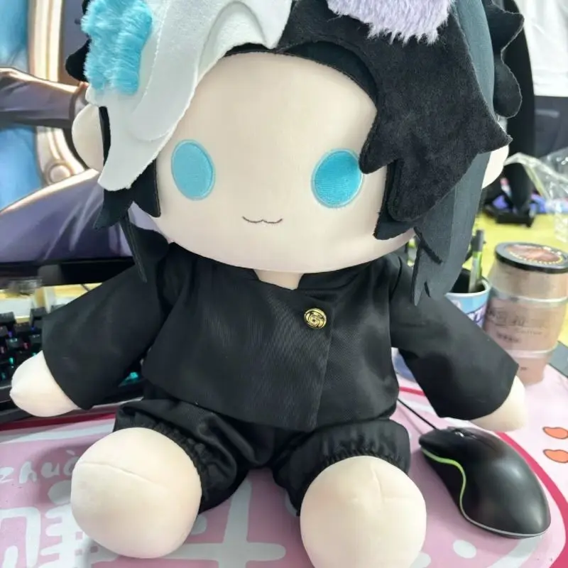 Anime Identity V Photographer Joseph 40cm Game Cosplay Plush Stuffed Cotton Body Change Clothes Doll Dress Up Toy Plushie Gift