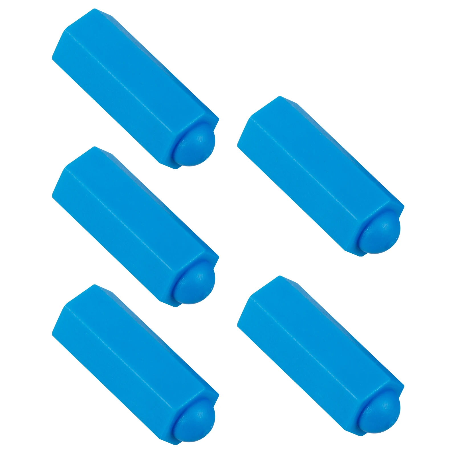 

5 Pcs Club Head Cover Pool Tips Replacement Kit Billiard Cues Stick Portable Plastic