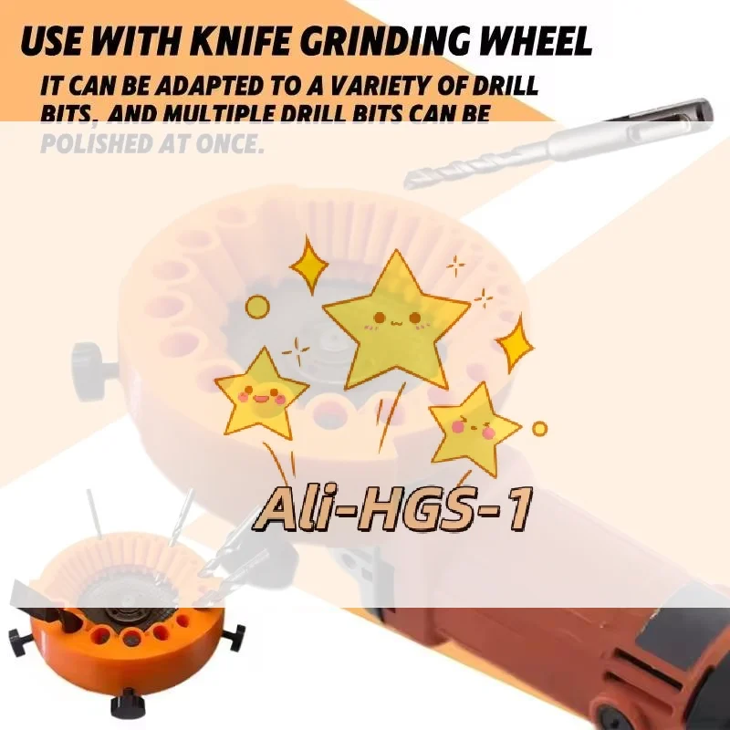 

2-13 Mm Drill Bit Sharpener Tools Multi-spec Electric Drill Bit Grinder Portable Electric Grinding Tool Power Tool Sets Adapter