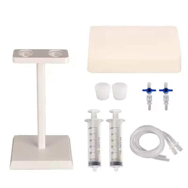 Ultrasound Vascular Puncture Training Module Kit Venipuncture Simulation Model Imitation Blood Vessel Injection Training Module