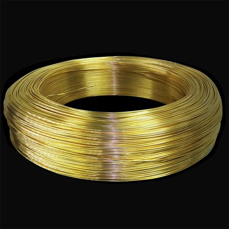 Wholesale 1KG Brass Round Wire Half Hard 0.3mm To 6mm