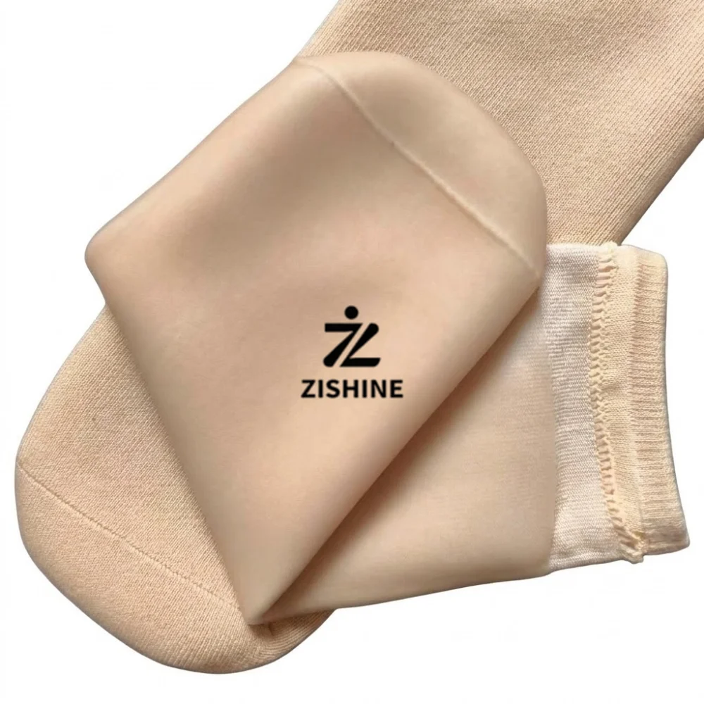 1PC Prosthetic Gel Protection Sock Residual Limb Sleeve Silicone Cushion Cover Anti Friction Lower Limb Stump S L 32cm 34cm