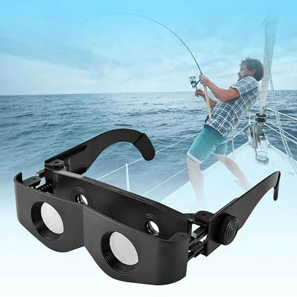 

Fishing Telescope Glasses Outdoor Portable Magnifier Binoculars Eye-wearing Head-mounted Bioculars for Watching Float