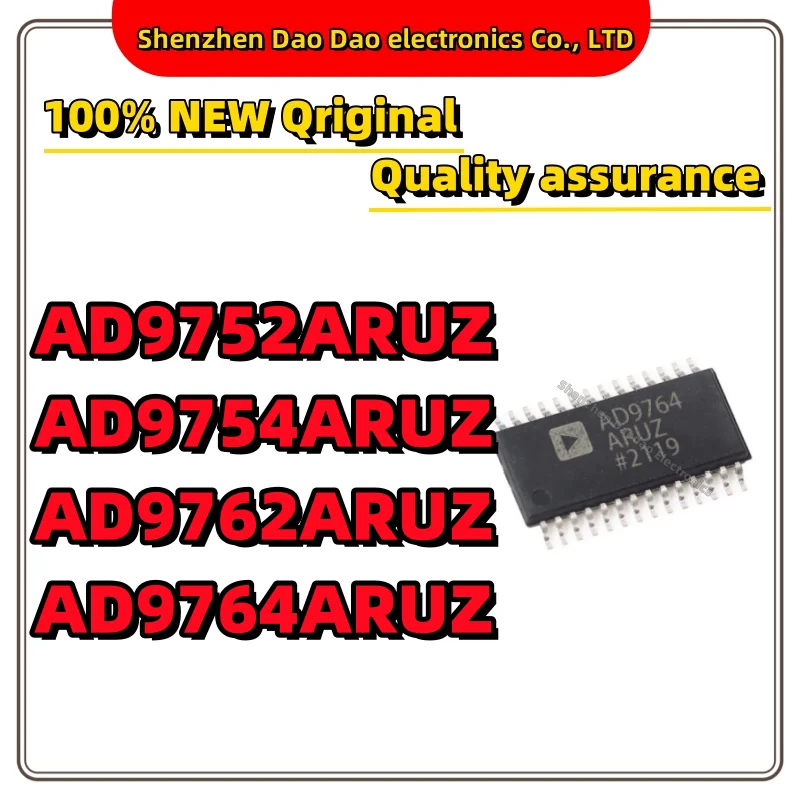 

AD9752ARUZ AD9754ARUZ AD9762ARUZ AD9764ARUZ AD9752 AD9754 AD9762 AD9764 IC Chip TSSOP-28