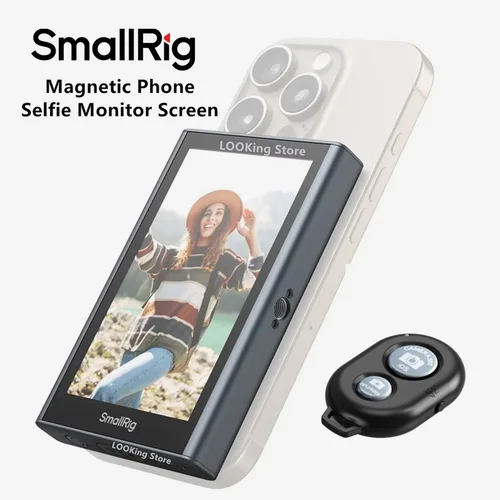 Imagen 2 del producto SmallRig Smartphone pantalla de Monitor de Selfie magnético inalámbrico para iPhone para Huawei para Smartphone cámara trasera Selfie Vlog 4850