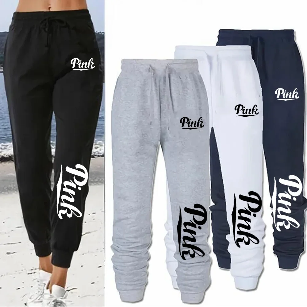 Women Casual Long Pants Four Seasons Hot Sales Sweatpants Women\'s Leisure Soft Comfortable Fitness Jogging Pants