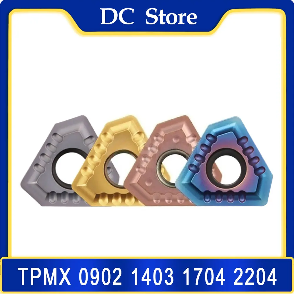 

BTA Deep Hole Drilling and Milling Inserts TPMX0902 TPMX1403 TPMX1704 TPMX2204 TPMX2405 TPMX2807 Carbide Inserts High Quality