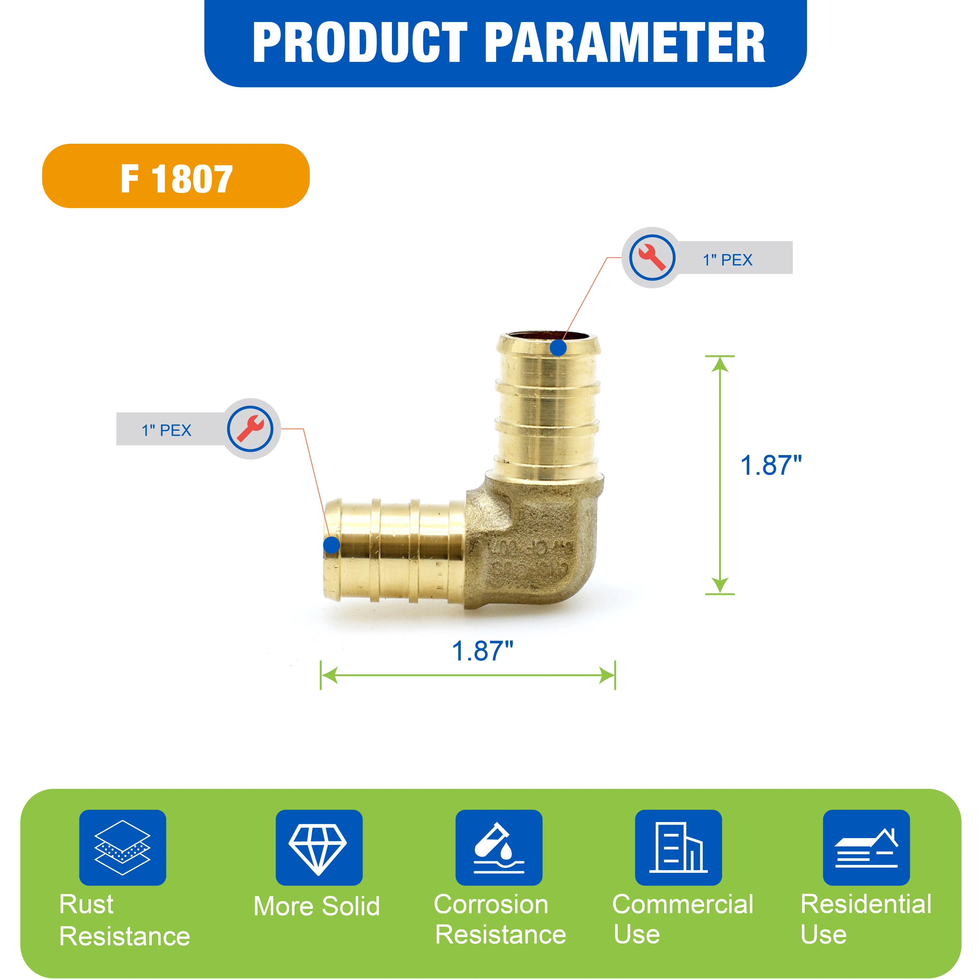 KING SMART Crimp/F1807 PEX 1