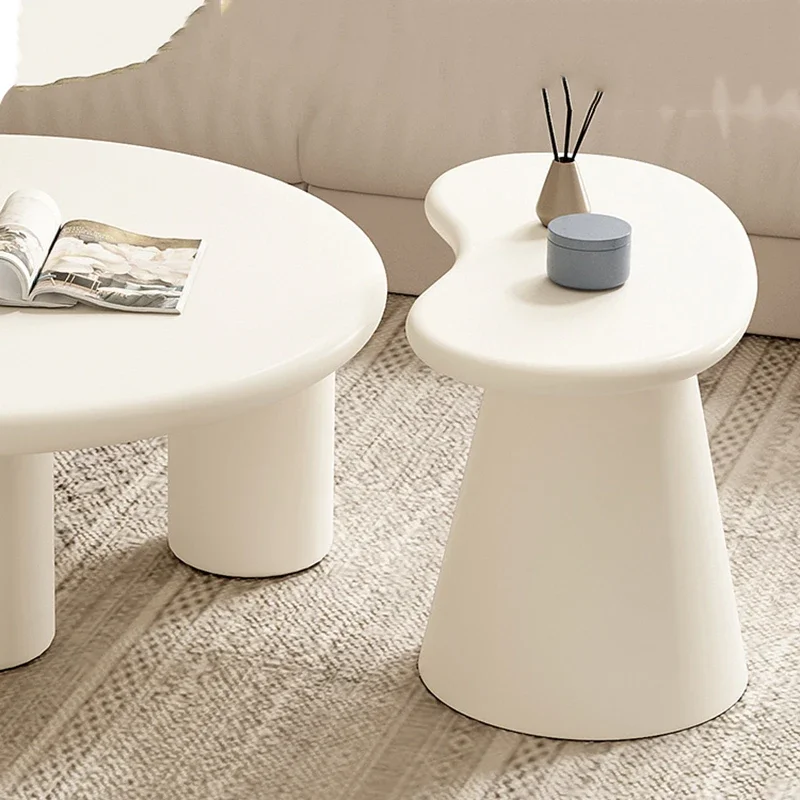 Round Luxury Coffee Table Modern Design Minimalist Massage Coffee Table Desk For Kitchen Mesa Auxiliar Salon Balcony Furniture