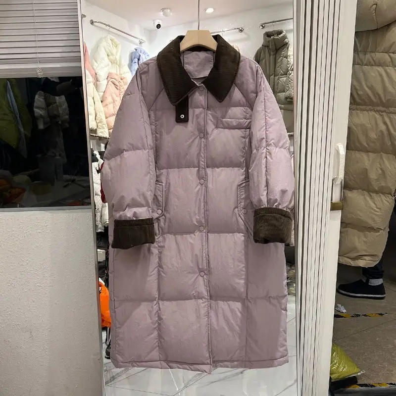 شتاء جديد المرأة أسفل سترة فضفاضة ركاب الربط سروال قصير أسفل سترة