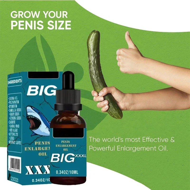 New Penis Thickening Growth Man Biggest Enlargement Liquid Cock Erection Enhance Health Care Enlarge Massage Essential  Big D