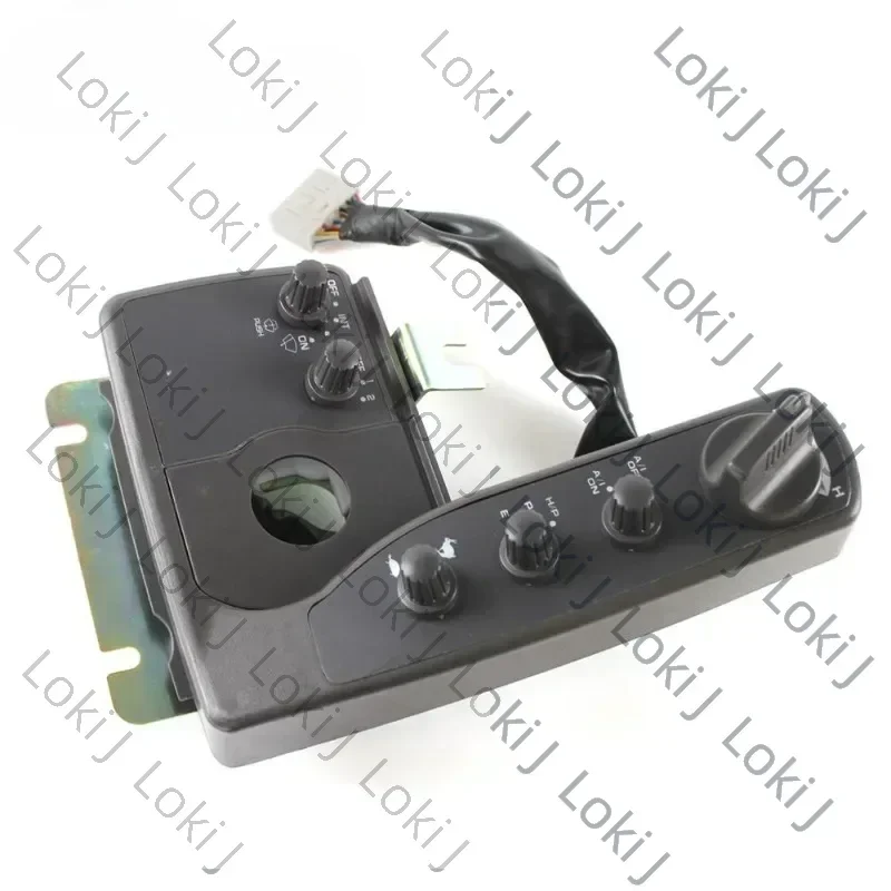 

Loki JAir Conditioner Control Panel 4631128 02617D1706 AC Controller Switch for Hitachi ZAX ZX200-3 ZX240-3 ZX250-3 ZX330-3 Exca