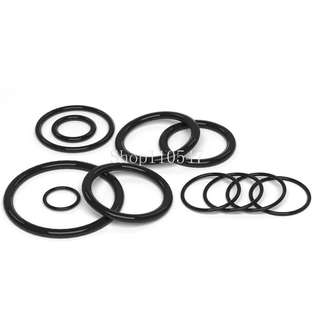Thickness CS 2/2.5/3/4mm EPDM Rubber O Ring OD 6mm - 320 mm Acid Alkali Water and Friction Resistance O-Ring Seal Gasket Black