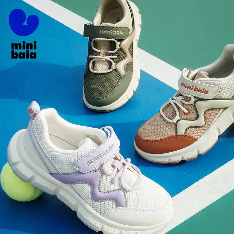 

Mini Balabala Sport Shoes Kids Lightweight Mesh Breathable Sneakers for Boys and Girls
